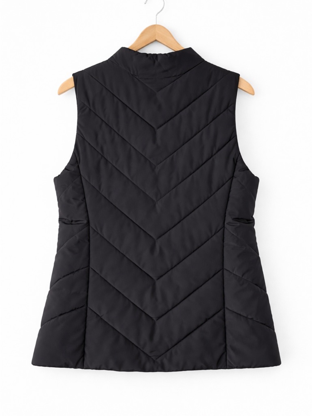 Michael Kors Black Quilted Puffer Jacket with Gold Hardware - Picture 3 of 7